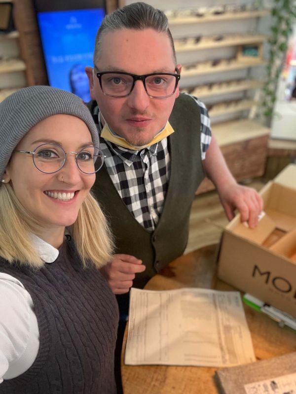 Monika und Christoph Utesch, Augenoptiker Zug